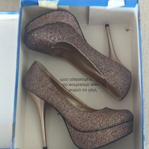 Sparkling Multi-Color High Heels